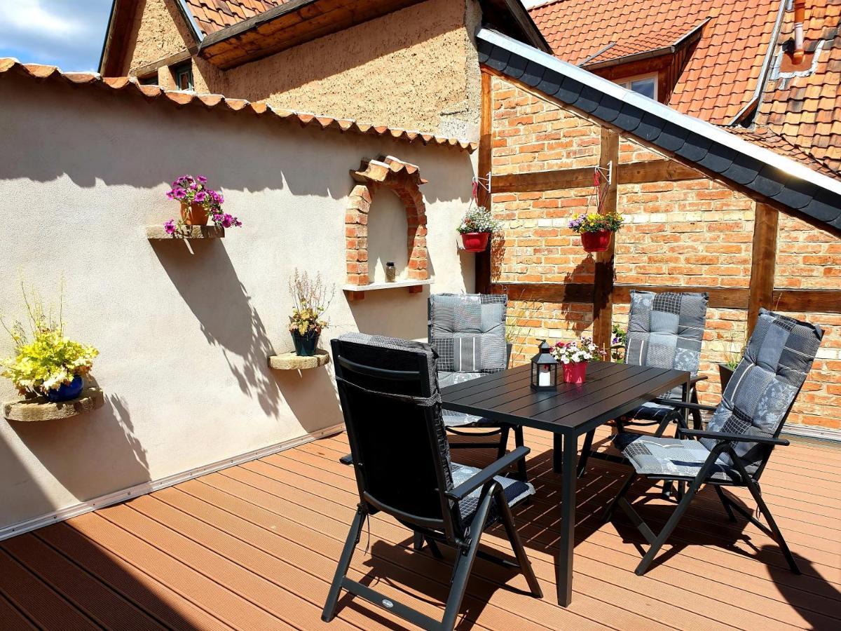Ferienwohnung Goldstr.7 Quedlinburg Ngoại thất bức ảnh